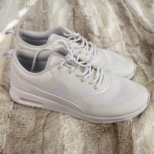 White Nike shoes!